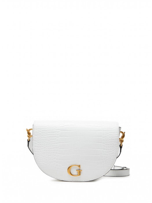 Guess Danna - Sac bandoulière en polyuréthane blanc pour femme Guess Danna - Sac bandoulière en polyuréthane blanc pour femme