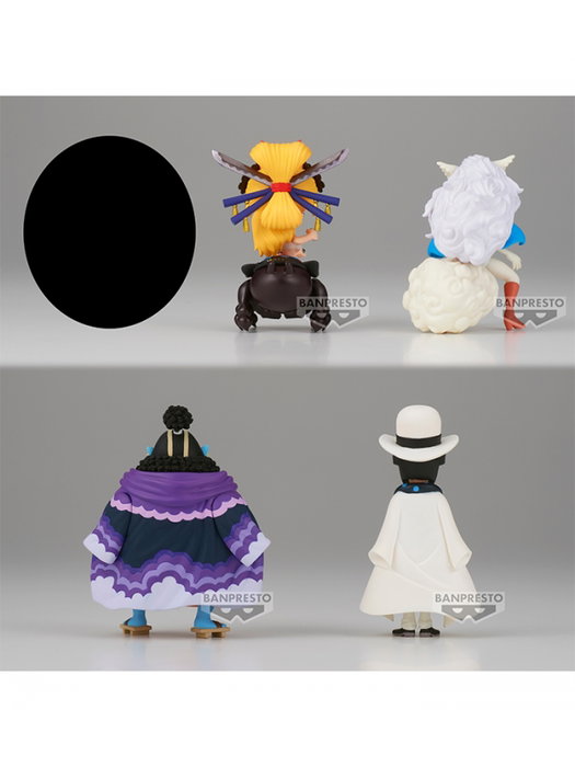 Banpresto One Piece World Collectable Wanokuni Onigashima - Lot de 12 figurines aléatoires