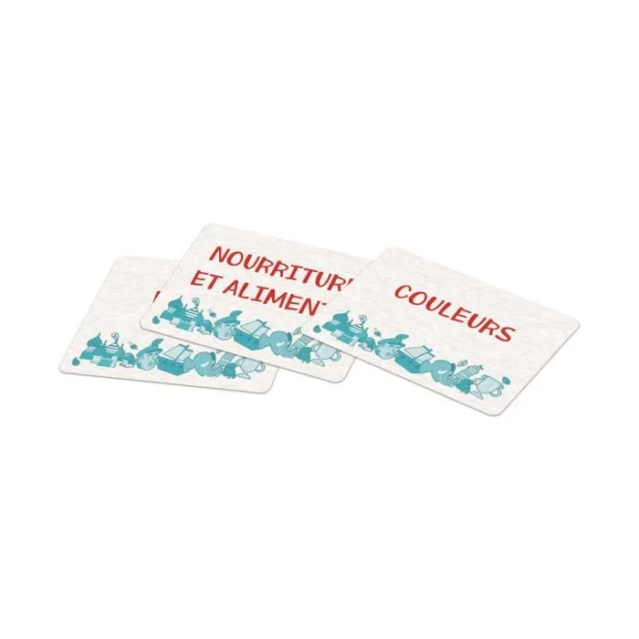 Clementoni - Le petit bac, Jeu de société de vitesse avec lettres et catégories pour jouer en famille ou entre amis