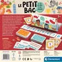 Clementoni - Le petit bac, Jeu de société de vitesse avec lettres et catégories pour jouer en famille ou entre amis