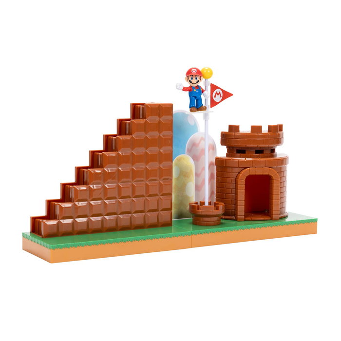 JAKKS PACIFIC Playset Level End Super Mario Bros