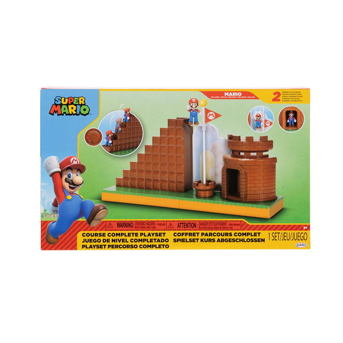 JAKKS PACIFIC Playset Level End Super Mario Bros