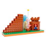 JAKKS PACIFIC - Playset Level End Super Mario Bros avec figurine de 6 cm