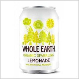 WHOLE EARTH Refresco de Limon Bio 330ml