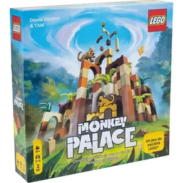 Asmodee Lego Monkey Palace Jeu de Construction et de Stratégie Familial - 2 à 4 Joueurs - 45 Min - 10 ans et + - Version Française