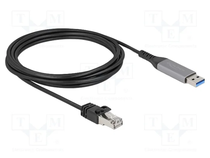 DELOCK Adaptateur réseau USB vers RJ45 Cat 6, 3m DELOCK Adaptateur réseau USB vers RJ45 Cat 6, 3m