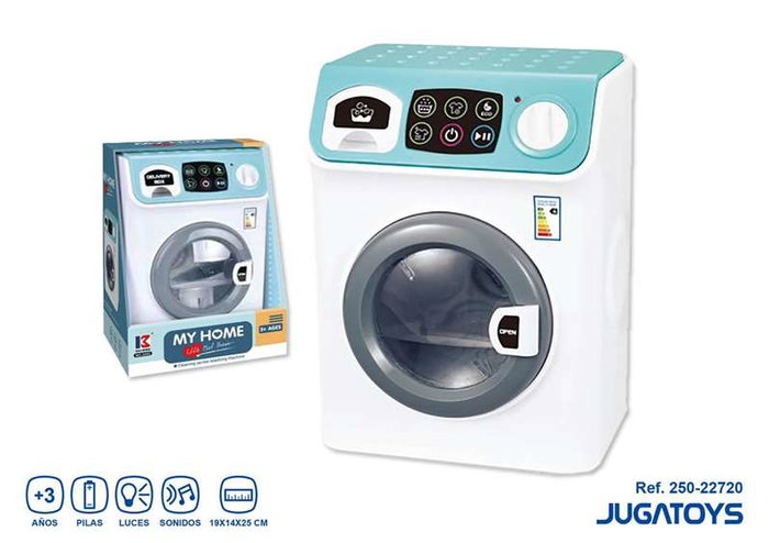 JugaToys Lavatrice avec lumières et sons JugaToys Lavatrice avec lumières et sons