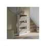 MAC Meuble à chaussures 6 paires Blanc mat 3 abattants L58,2 x P20,4 x H115,5 cm