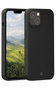 dbramante1928 Coque transparente recyclée pour iPhone 14 Pro Max, protection contre les chocs, compatible charge sans fil, noir nuit