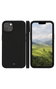 dbramante1928 Coque transparente recyclée pour iPhone 14 Pro Max, protection contre les chocs, compatible charge sans fil, noir nuit