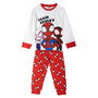 Cerdá Pijama Long Spidey Jersey Coupe Droite pour Garçon - Taille 5 Ans (5A), Couleur Rouge