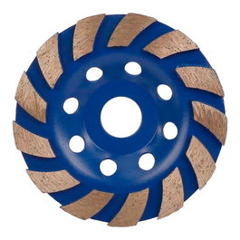 Workpro Muela copa diamantada segmentée 12 dents, Ø115 x 22,2 mm