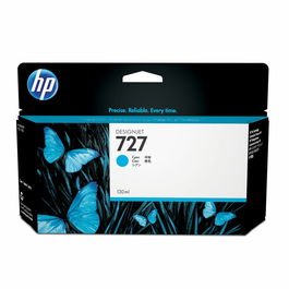 HP B3P19A - Cartouche d'encre Cyan XL pour imprimante HP 727