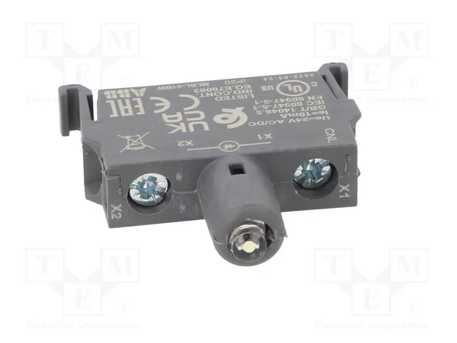 ABB Élément d'éclairage LED 22mm blanc