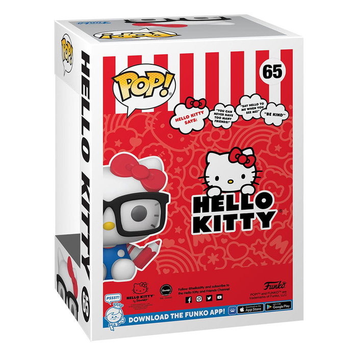 Funko Figura POP! Sanrio Hello Kitty Nerd 9 cm