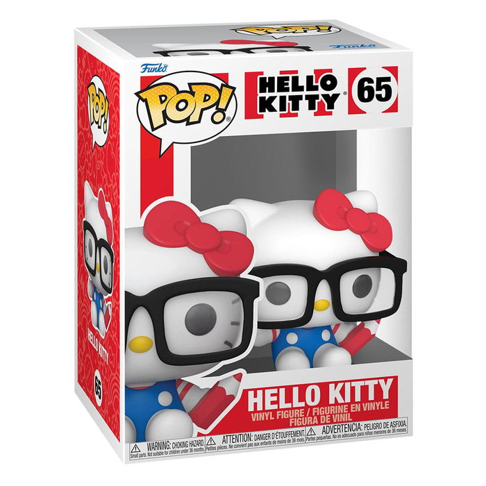 Funko Figura POP! Sanrio Hello Kitty Nerd 9 cm