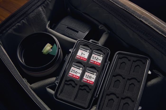 Kingston Canvas React Plus Carte mémoire SDXC UHS-II 1TB - U3 V60 280 Mo/s - Pour Appareils Photo et Caméras Professionnels (4K)