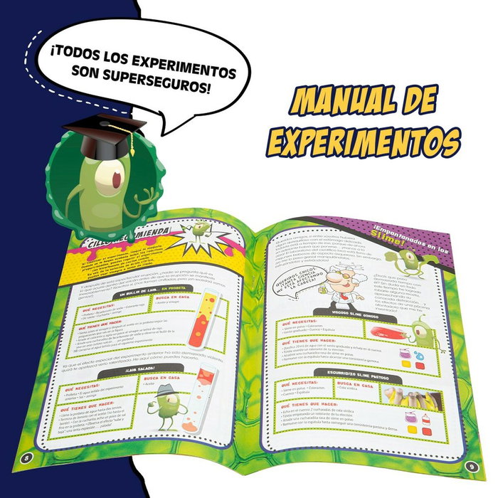 Jeu scientifique Lisciani Giochi El gran laboratorio del científico loco ES (4 Unités)