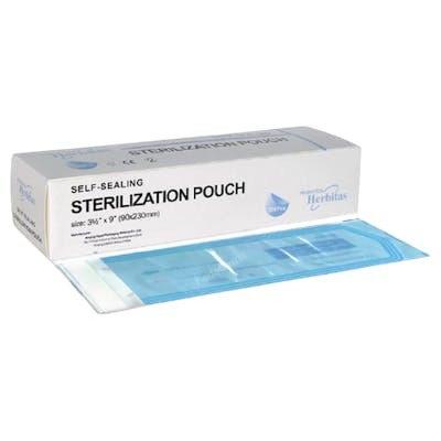 Herbi Feet Sacs Autoadhésifs Stériles 9X23 cm Herbi Feet Sacs Autoadhésifs Stériles 9X23 cm