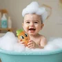 Liscianigiochi CAROTINA Baby Potager de Bain - Jeu de Bain