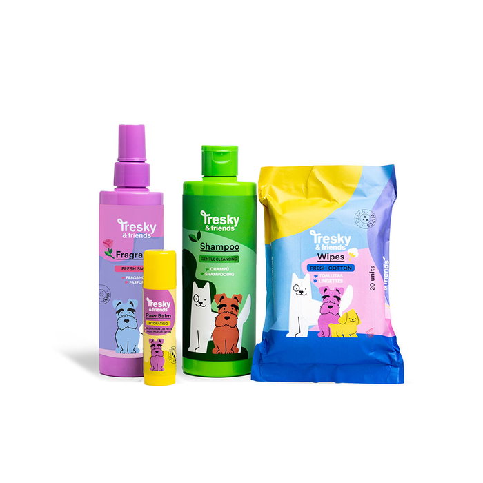 Tresky & Friends Set de Toilettage et Soins pour Chien (5 Pièces) Tresky & Friends Set de Toilettage et Soins pour Chien (5 Pièces)