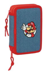 Safta Trousse Double 29 Pcs 12,5x19,5x4Cm
