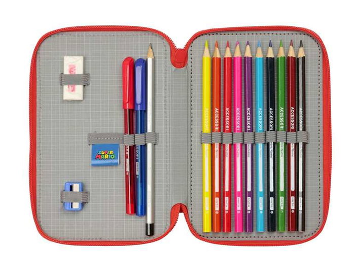 Safta Plumier double poignée 29 pcs 12,5x19,5x4cm