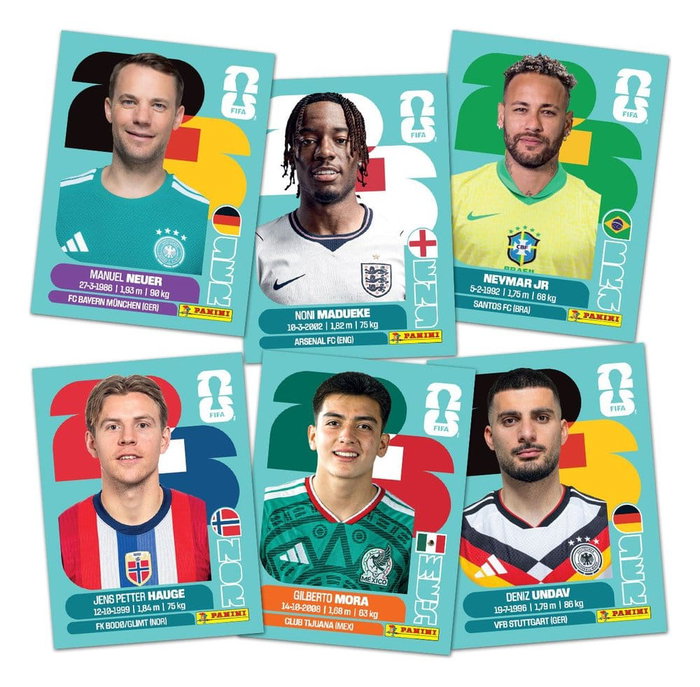 Panini FIFA World Cup 2026 Collection de Stickers Update Set Panini FIFA World Cup 2026 Collection de Stickers Update Set