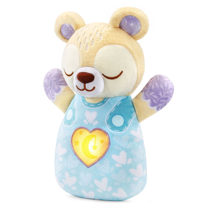 V-Tech Peluche musicale Osito Melodías 80-539822 pour bébé avec 2 modes interactifs, berceuses et veille automatique