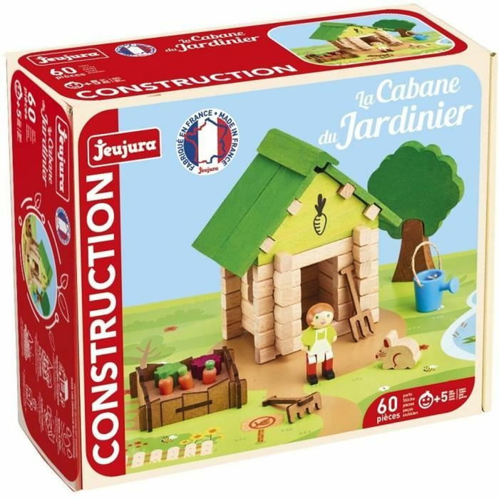 Jeujura La Cabane du Jardinier - 60 pièces