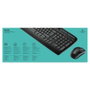 Logitech MK330 Combo Clavier et Souris Sans Fil Noir QWERTY US