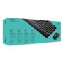 Logitech MK330 Combo Clavier et Souris Sans Fil Noir QWERTY US