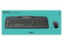 Logitech MK330 - Clavier et souris sans fil 2.4 GHz, touches silencieuses et plates, 11 touches multimédias, souris ambidextre, pile longue durée (24 mois clavier, 12 mois souris)