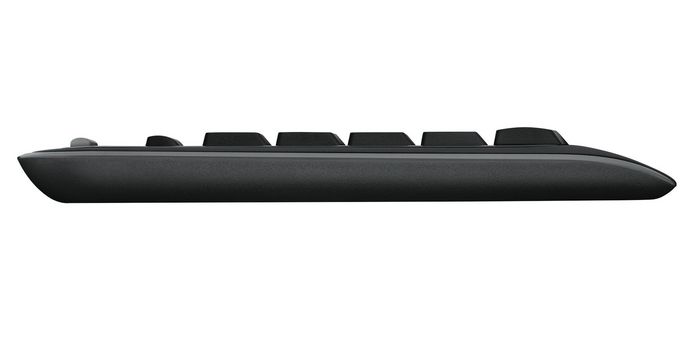 Logitech MK330 - Clavier et souris sans fil 2.4 GHz, touches silencieuses et plates, 11 touches multimédias, souris ambidextre, pile longue durée (24 mois clavier, 12 mois souris)
