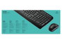 Logitech MK330 - Clavier et souris sans fil 2.4 GHz, touches silencieuses et plates, 11 touches multimédias, souris ambidextre, pile longue durée (24 mois clavier, 12 mois souris)