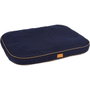 Kerbl Coussin Jerome Bleu foncé et cognac 80 x 60 x 6 cm