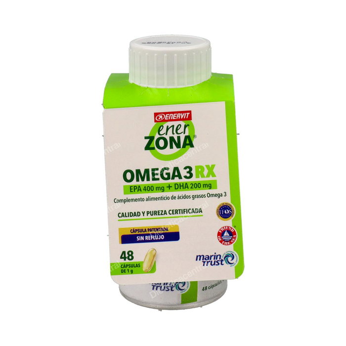 ENERZONA Omega 3 Rx 1 Gr 48 Capsules ENERZONA Omega 3 Rx 1 Gr 48 Capsules