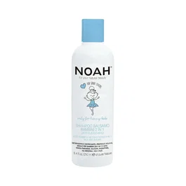 Noah Kids Shampooing Après-Shampoing 2 en 1 250 ml - Sans Silicone ni Parabène