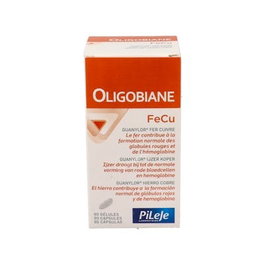 PILEJE Oligobiane Fecu 90 gélules Complément Alimentaire Fer