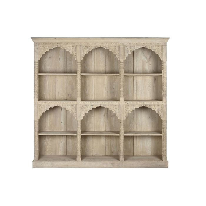 Home ESPRIT Étagère Bois 204 x 38 x 196 cm Home ESPRIT Étagère Bois 204 x 38 x 196 cm