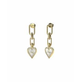 Guess JUBE03236JWYGRHT-U Boucles d'oreilles Love Me Tender dorées