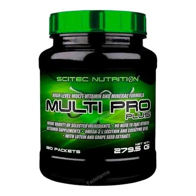 Scitec Nutrition Multi Pro Plus 30 Pack - Complément Multivitaminé - Boîte de 30 comprimés Scitec Nutrition Multi Pro Plus 30 Pack - Complément Multivitaminé - Boîte de 30 comprimés
