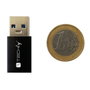 Techly Adaptateur USB 3.0 de Type A Mâle vers Type C Femelle - Convertisseur pour Transfert de Données et Charge - Noir