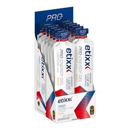 ETIXX DOUBLE CARB ENERGY GEL PRO+CAFFEINE mangue 12 x 60 ml