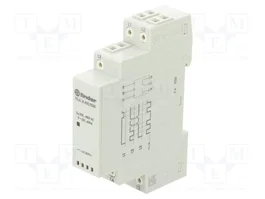 FINDER Relais de surveillance de tension SPDT pour rail DIN, 0,5s