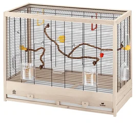 Ferplast Giulietta 5 Negra, Cage pour Oiseaux, Noire