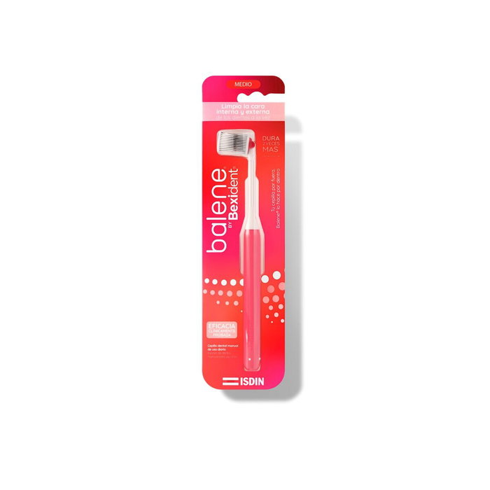 BALENE Brosse à dents adulte moyenne Coral