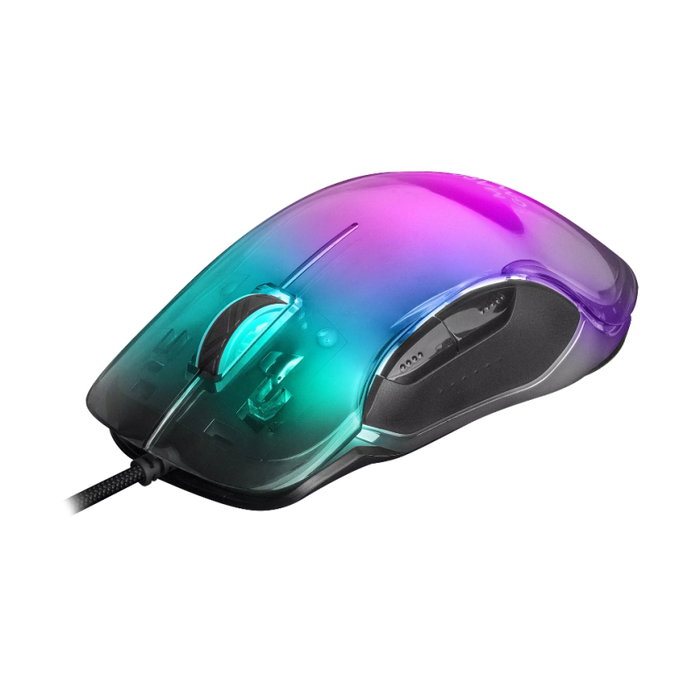 Mars Gaming MMGLOW Souris Gamer Optique 12800 DPI RGB Filaire USB Mars Gaming MMGLOW Souris Gamer Optique 12800 DPI RGB Filaire USB