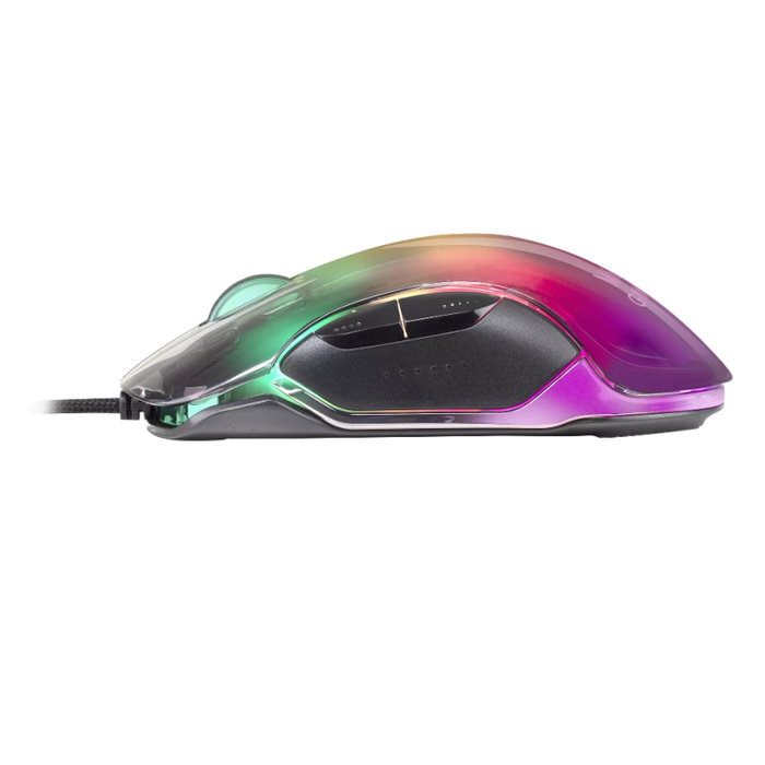 Mars Gaming MMGLOW Souris Gamer Optique 12800 DPI RGB Filaire USB Mars Gaming MMGLOW Souris Gamer Optique 12800 DPI RGB Filaire USB