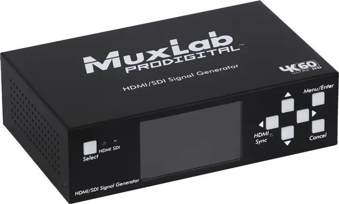 MUXLAB Générateur de signaux HDMI 2.0/12G-SDI
